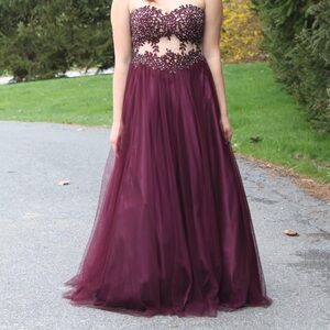 Juniors Size 11 Blondie Nites Formal Dress